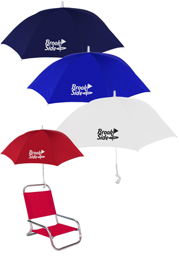 Affordable Beach Chair Umbrella With Clamp STM1112 DiscountMugs   Beach Chair Umbrella With Clamp Stm1112 Gallery 1 