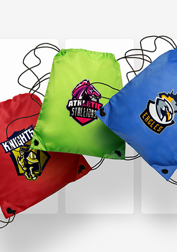 Personalized Classic Drawstring Backpacks | BPK10 - DiscountMugs