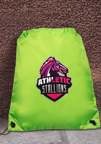 Personalized Classic Drawstring Backpacks | BPK10 - DiscountMugs