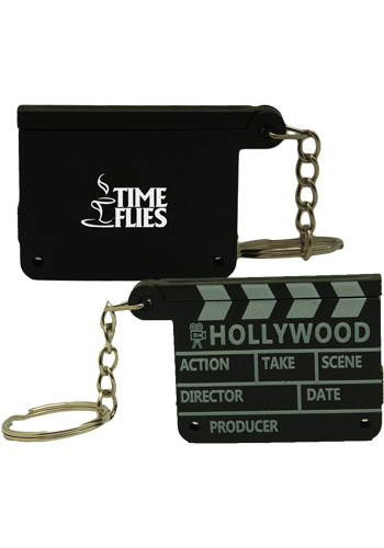 Promotional Hollywood Clapboard Keyring | AL024171 - DiscountMugs