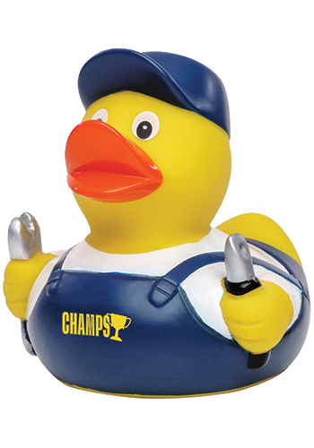 Personalized Mechanic Rubber Duck 