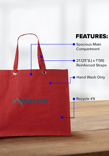 Personalized Non-Woven Tote Bags | TOT06 - DiscountMugs
