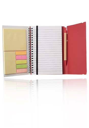 Custom Spiral Notebooks with Elastic Closure | NOT58 - Discountmugs